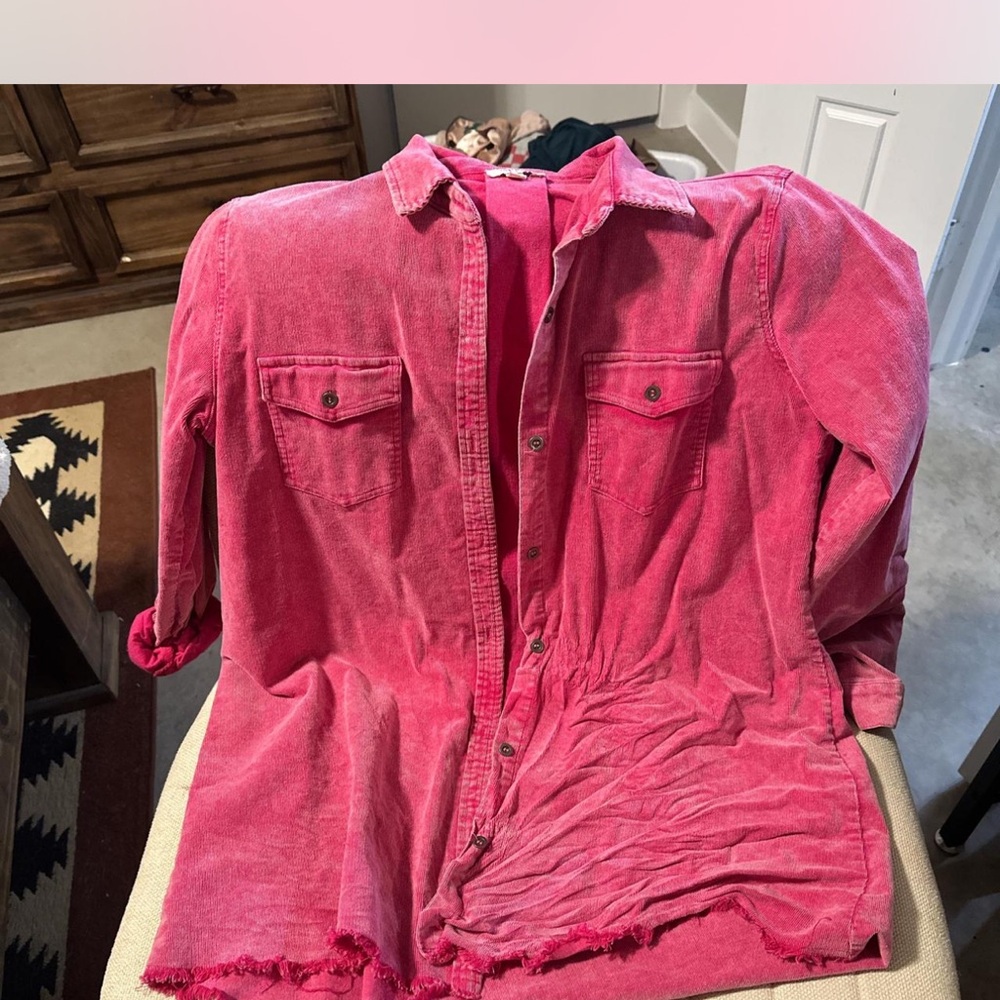 Target Pink Jean Jacket